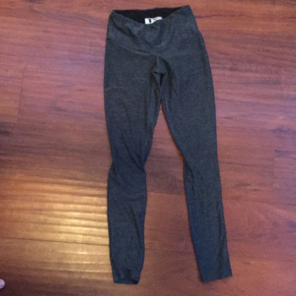 Green and black leggings